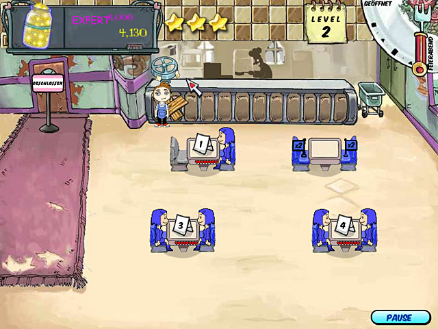 Diner Dash Screen Shots