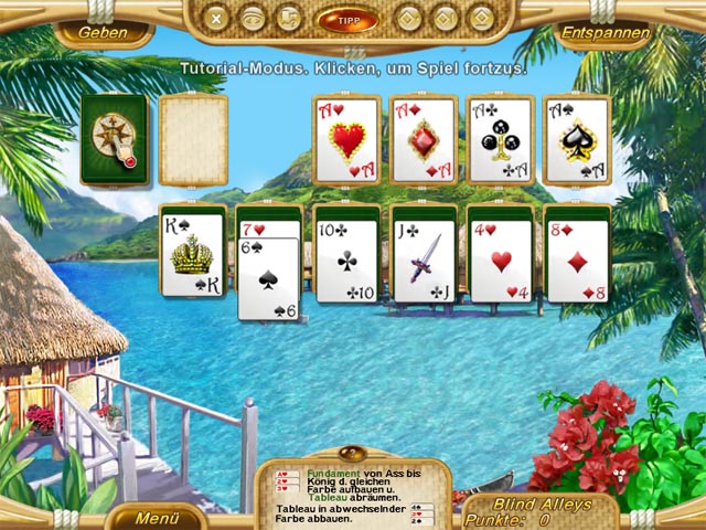 Dream Vacation Solitaire Screen Shots