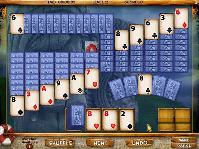 Mystery Solitaire: Secret Island Screen Shots