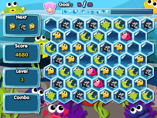 Aqua Fish Puzzle Screen Shots
