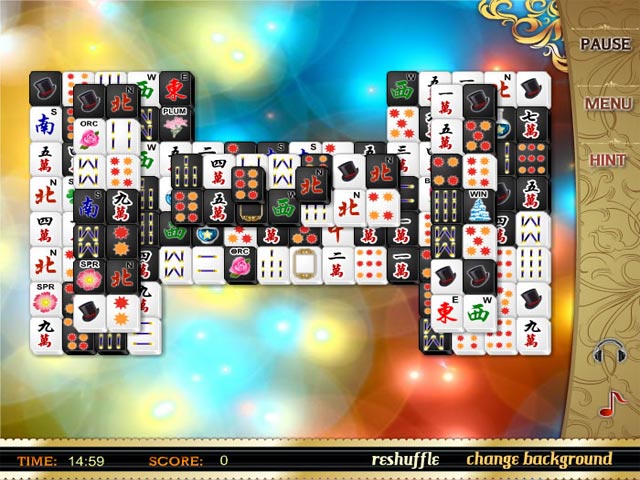 Black and White Mahjong 2 Screen Shots
