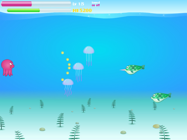 Captain Octo Screen Shots