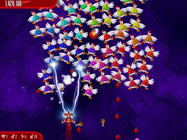 Chicken Invaders: Ultimate Omelette Christmas Edition Screenshot 1