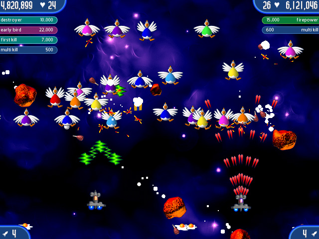 chicken invaders 4 online games