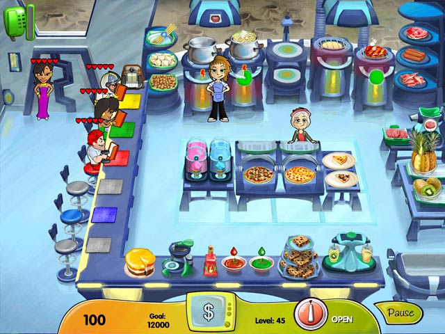 Cooking Dash: DinerTown Studios screenshot 2