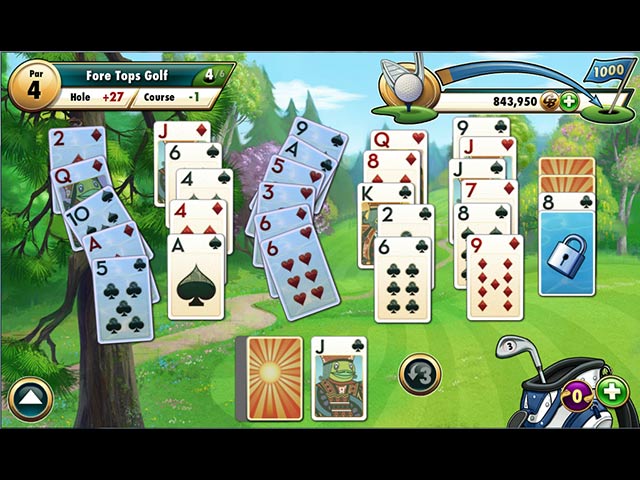 card shark trophy fairway golf