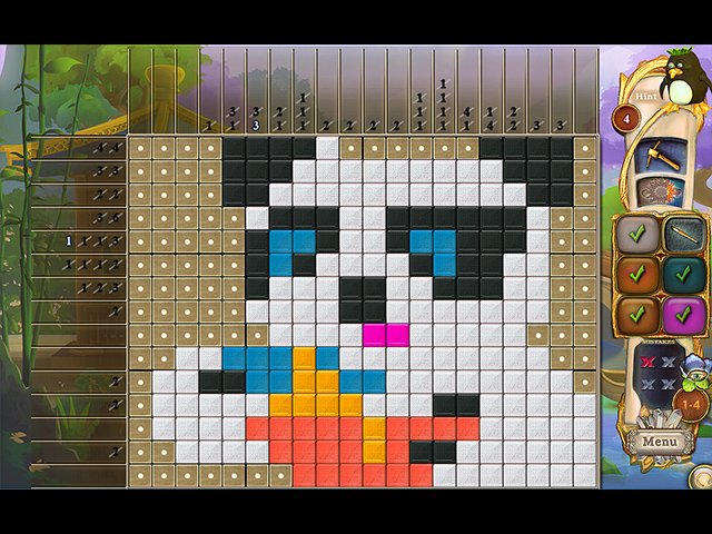 Fantasy Mosaics 34 Zen Garden Pc Game Puzzle Game