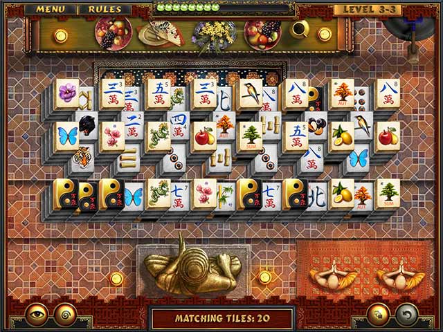 Lost Amulets Stone Garden Pc Game Mahjong Game