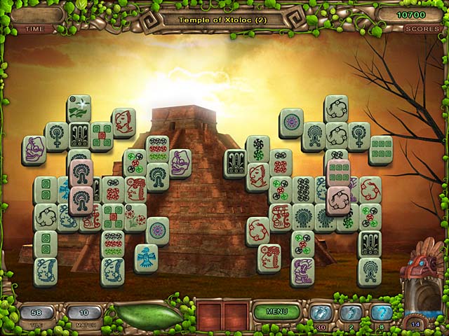 Mahjong Legacy of the Toltecs Screenshot