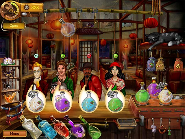 potion bar games management screenshots