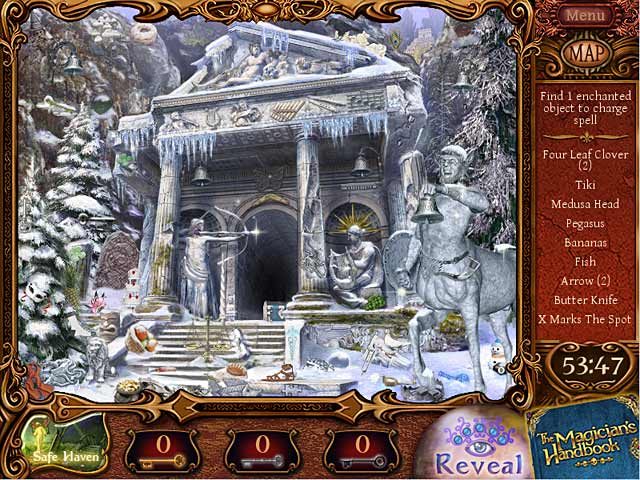 Game The Magician's Handbook II: Blacklore Hidden Object Screenshots (click on screenshots to view large image in pop window)