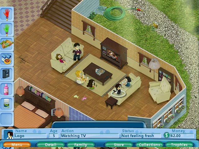 how to get more money on virtual families 2 on pc