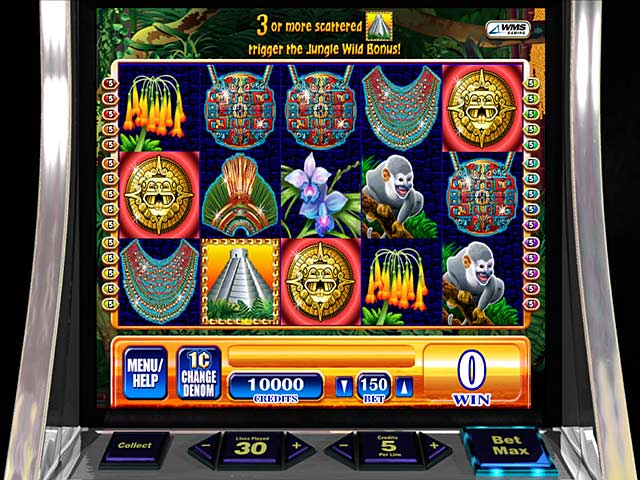 WMS Jungle Wild Slot Machine Image 2