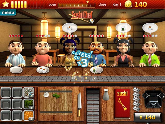 big fish games youda sushi chef free download