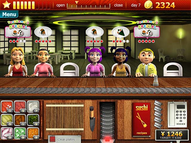 game youda sushi chef 2