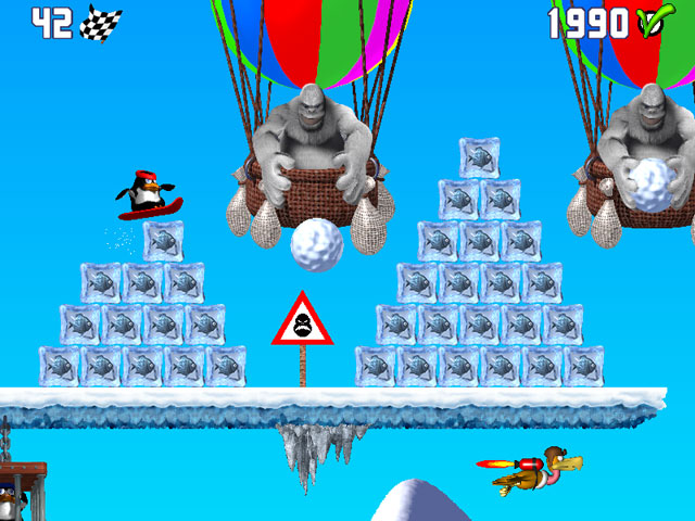 Penguin versus Yeti Captures d'écrans